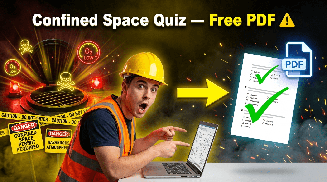 Confined Space Quiz Questions and Answers PDF — Free OSHA Safety Quiz with Answers | DocToQuiz Blog
